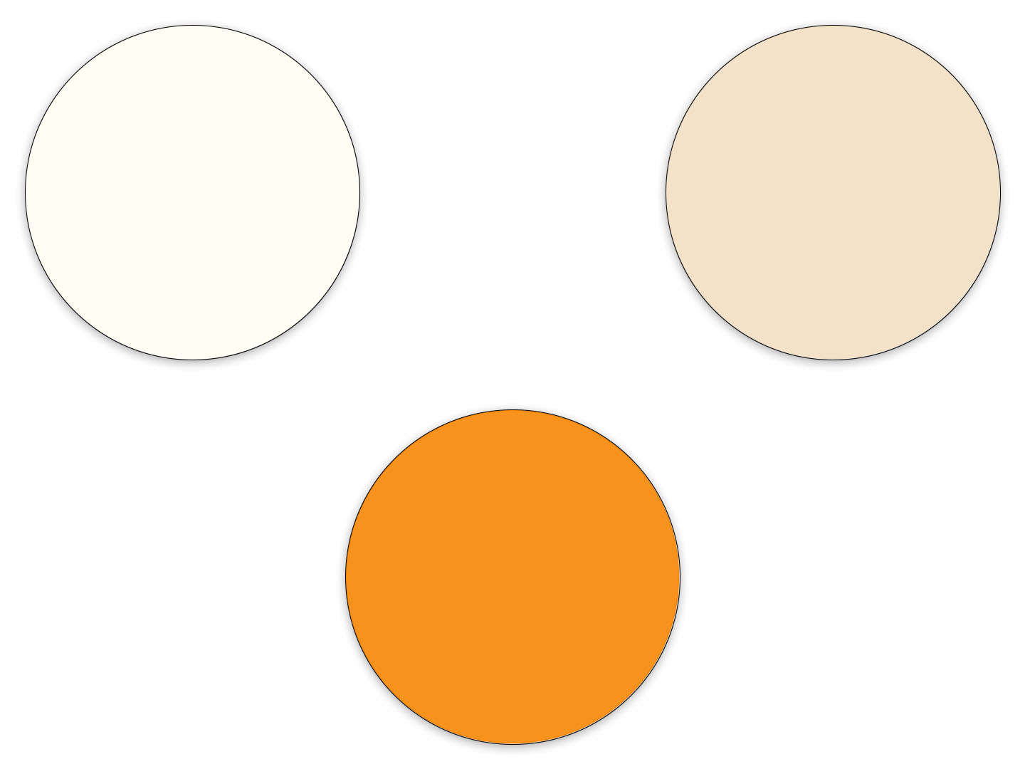 White | Gold | Orange