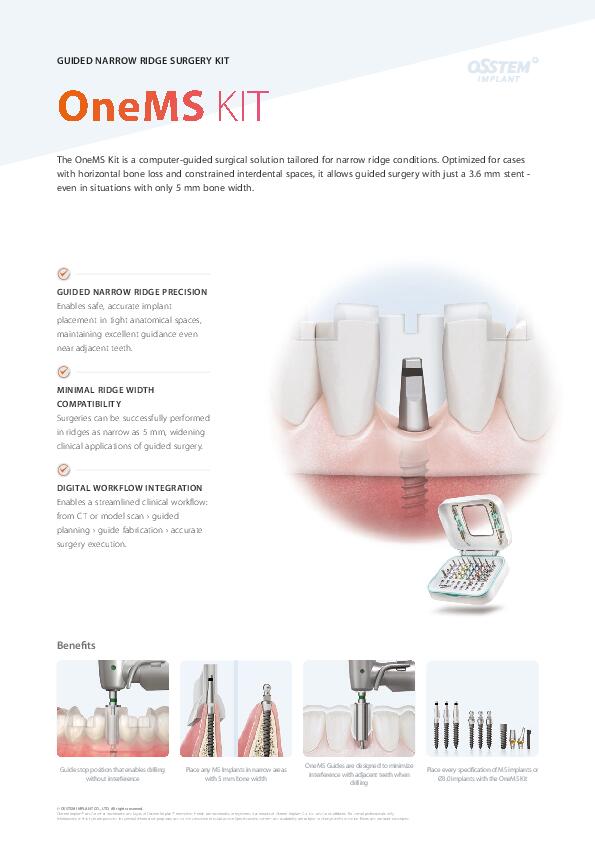 Flyer | OneMS Kit | English