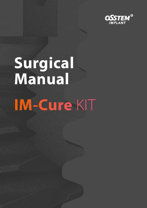 Surgical-Manual | IM-Cure Kit | English